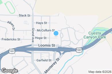 Map image of the property - 2050 Hope Street