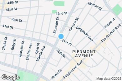 Map image of the property - 287 41st St