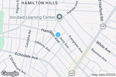 Map image of the property - 2700 Hamilton Ave