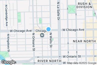 Map image of the property - 750 N Wells St