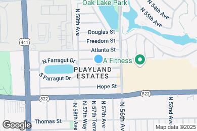 Map image of the property - 5701 Farragut St