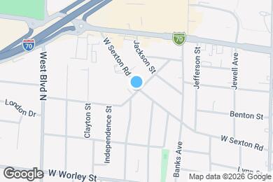 Map image of the property - 701 Mikel St