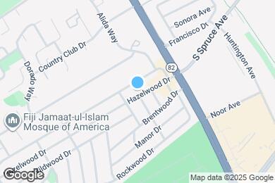 Map image of the property - 160 Hazelwood Dr