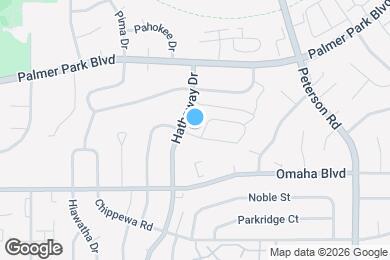 Map image of the property - 6630 Nokomis Cir