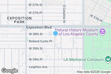 Map image of the property - 3806 S Budlong Ave