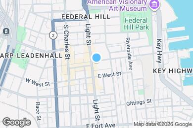 Map image of the property - 105 E Cross St