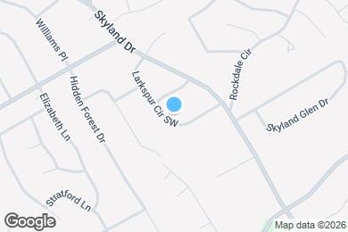 Map image of the property - 3158 Larkspur Cir SW