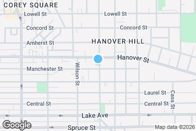 Map image of the property - 452 Manchester St