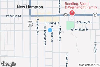 Map image of the property - 205 S Locust Ave