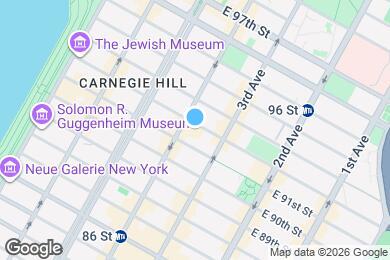 Map image of the property - 1395 Lexington Ave