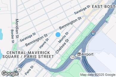 Map image of the property - 269 Paris St