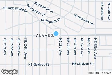 Map image of the property - 2818 NE FREMONT ST