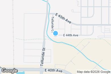 Map image of the property - 17778 E 44th Ave