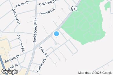 Map image of the property - 3302 Tazewell Pike