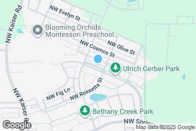 Map image of the property - 14895 NW Shackelford Rd