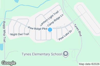 Map image of the property - 4754 Creek Bluff Ln