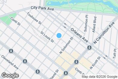 Map image of the property - 525 N Hennessey St