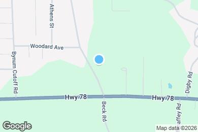 Map image of the property - 700 Beck Rd