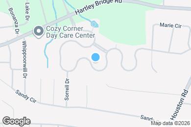 Map image of the property - 3359 Bridgewood Dr