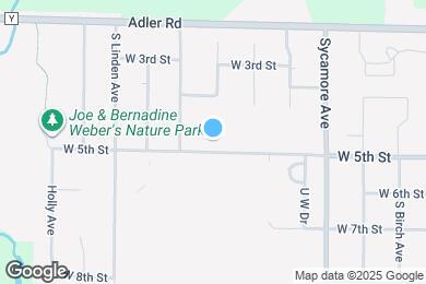 Map image of the property - 2313 W 5th St