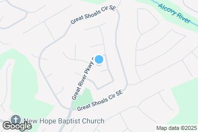 Map image of the property - 1967 Ridge Waters Ln SE