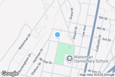 Map image of the property - 625 N Willow St