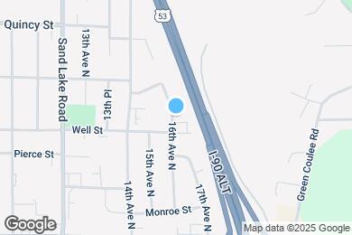Map image of the property - 504 16th Ave N