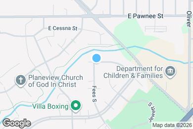 Map image of the property - 4001 E Whitney Ln
