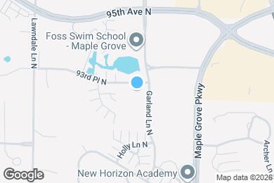 Map image of the property - Avana Maple Grove