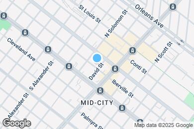 Map image of the property - 4139 Iberville St