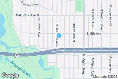 Map image of the property - 710 Sheridan Avenue North