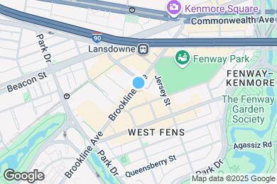 Map image of the property - 120 Brookline Ave