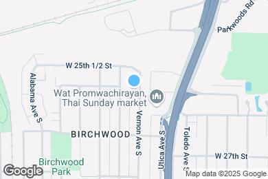 Map image of the property - 2580 Vernon Ave S
