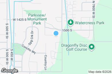 Map image of the property - 63 W 1570 S