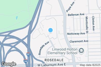 Map image of the property - 1711 Bellevue Ave