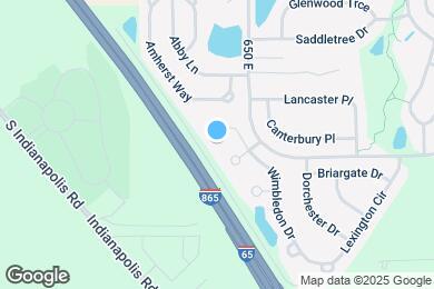 Map image of the property - 6682 Wimbledon Dr