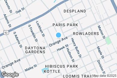 Map image of the property - 716 Orange Ave