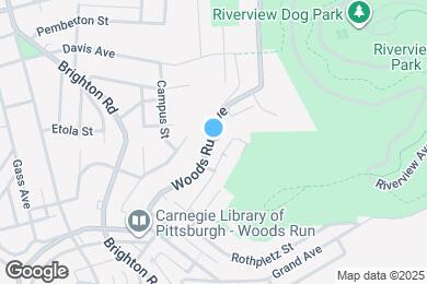 Map image of the property - 1009 Woods Run Ave