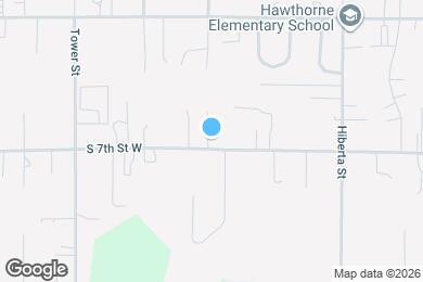 Map image of the property - 3144 S 7th St W