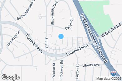 Map image of the property - 2816 Palma Cir