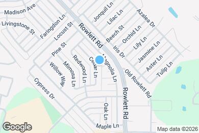 Map image of the property - 6013 Cedar Ln