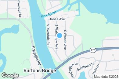 Map image of the property - 3206 S Waterview Ave