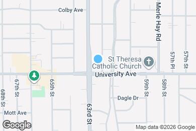 Map image of the property - 1212 62nd St