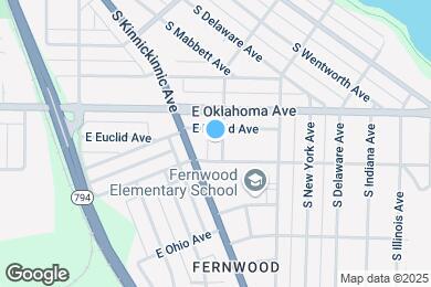 Map image of the property - 3139 S Mabbett Ave