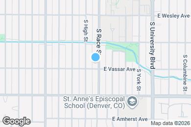 Map image of the property - 2585 S Race St