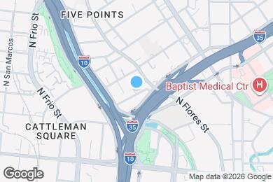 Map image of the property - 623 W Elmira St