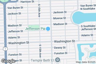 Map image of the property - 1418 Jefferson St