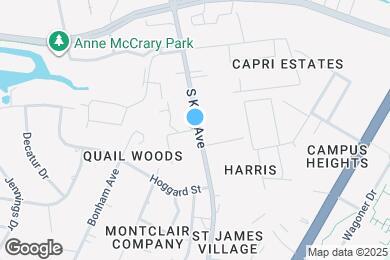 Map image of the property - 522 S Kerr Ave