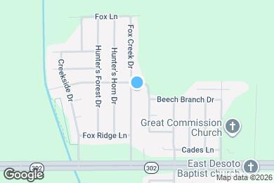 Map image of the property - 7234 Fox Creek Dr