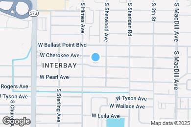 Map image of the property - 3409 W Paxton Ave